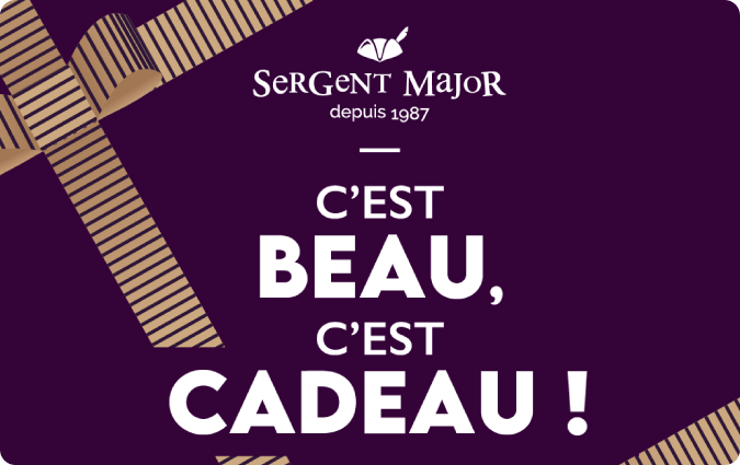 Carte cadeau Sergent Major