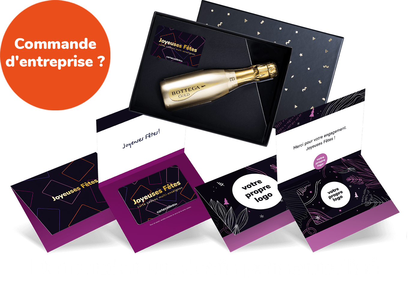 Carte cadeau Multi-Enseignes Joyeuses Fêtes