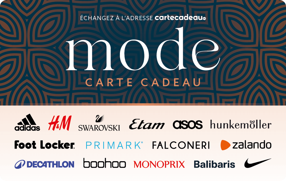 Carte cadeau Mode