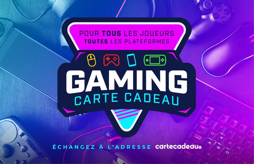 Carte cadeau Gaming