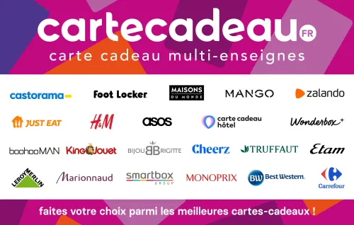 Carte cadeau Multi-Enseignes